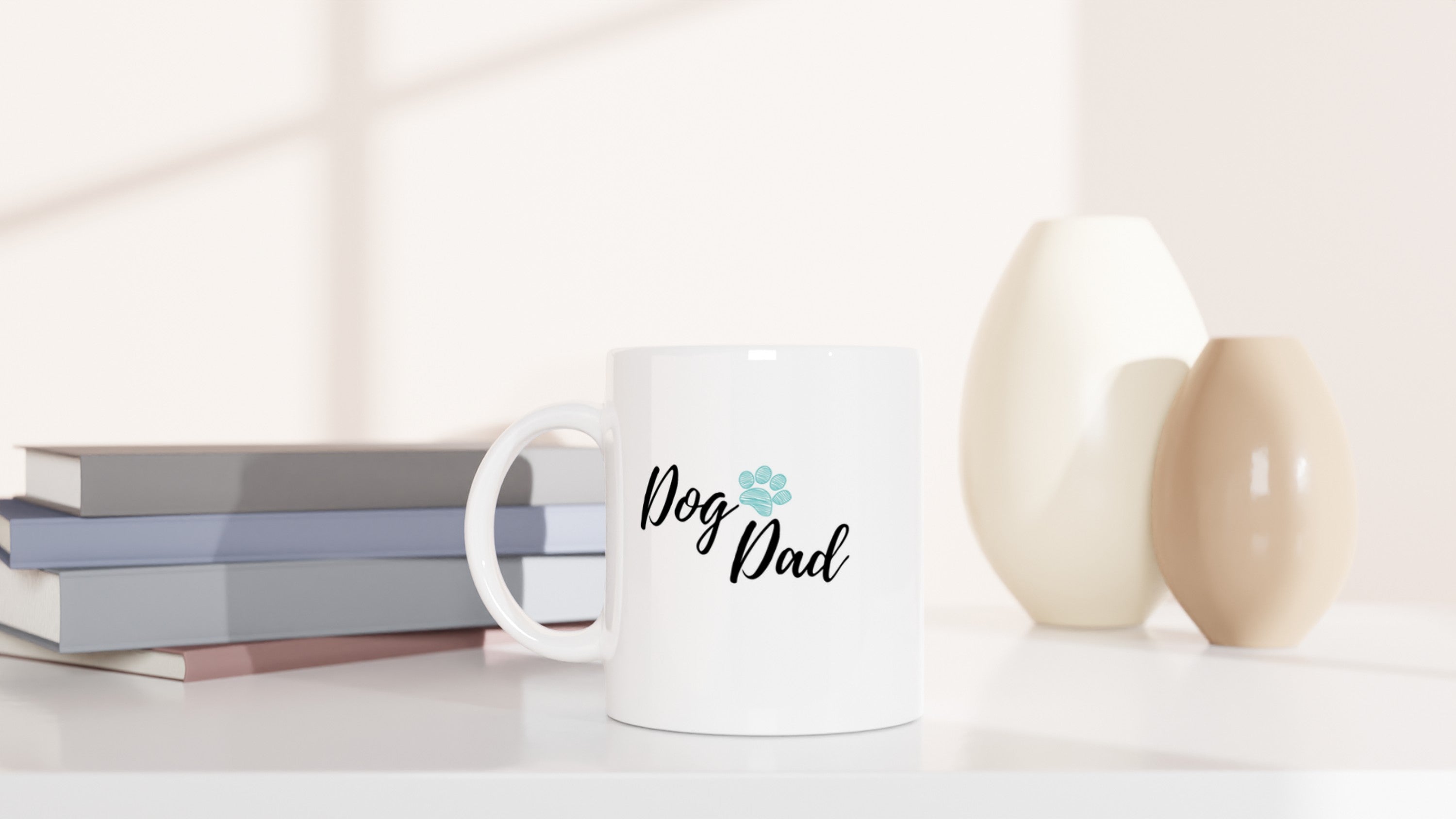 Personalisierte „Dog Dad“ Tasse